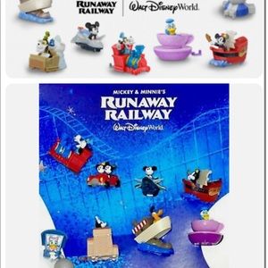 McDonald’s Toys (2) - Runaway Rail Goofy and Mickey - Mission Space